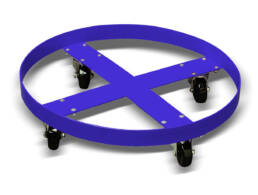 Base rodante para bidones