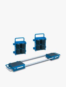 Patines de carga con barras ajustables con carga hasta 24Tn