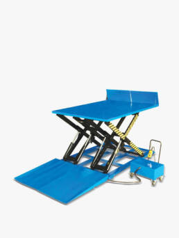 Mesa elevadora para carga y descarga