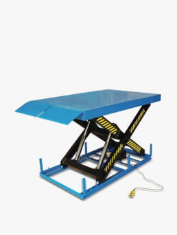 Mesa elevadora para muelle de carga y instalación en foso