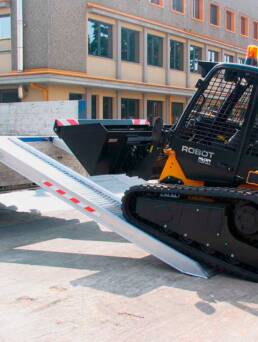 Rampas de carga de vehículos muy pesados hasta 10.000 kg