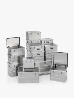 Caja de aluminio con tapa LUX 2