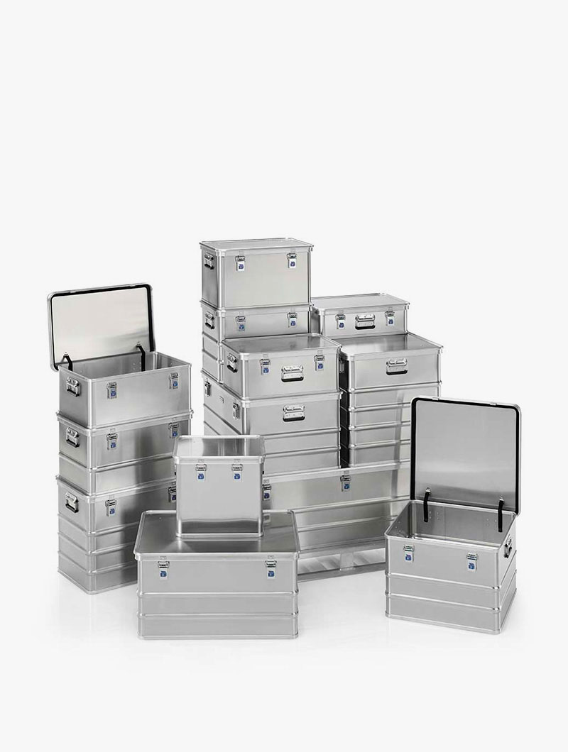 Caja de aluminio con tapa LUX 2