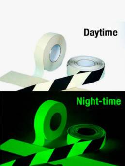 Cinta de marcaje fotoluminiscente anti-deslizante Disset Odiseo