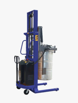 Manipulador-elevador de bidones eléctrico