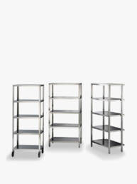 Estanterías de acero inoxidable