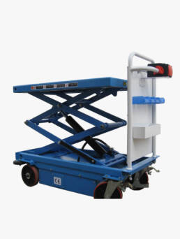 Carro con plataforma elevadora