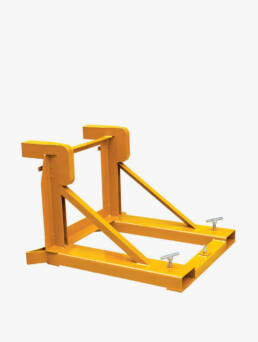 Manipulador vertical para carretilla con bloqueo automático