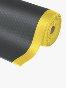 Alfombra antifatiga gruesa rayada