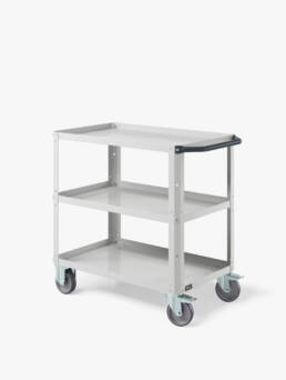 Carro para almacén con estantes Clever Small 0907