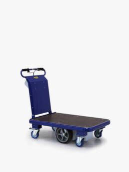 Carro de almacén eléctrico de elevación y transporte