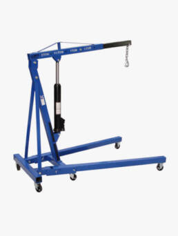 Grúa de taller plegable de elevación y transporte