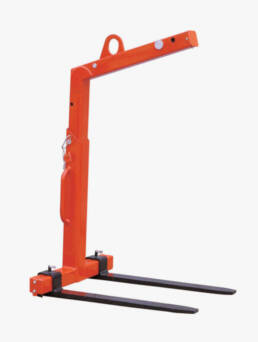 Horquilla de carga para grúa de elevación y transporte