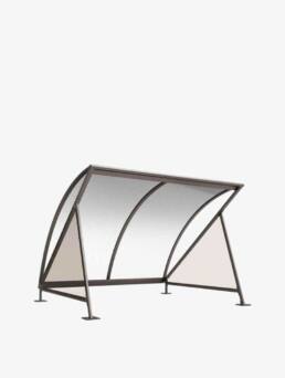 Refugio para bicicletas Media Luna